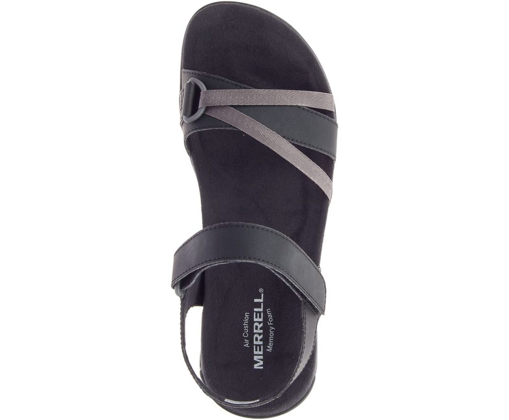 Sandały Merrell Damskie Czarne - District Kindra Strap - 651908-EOZ